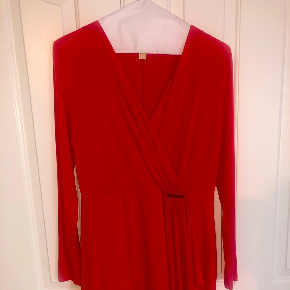 New MK red dress